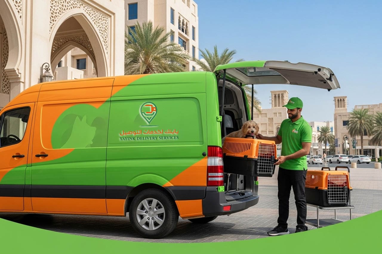 خدمة توصيل الحيوانات الأليفة | ياينك لخدمات التوصيل